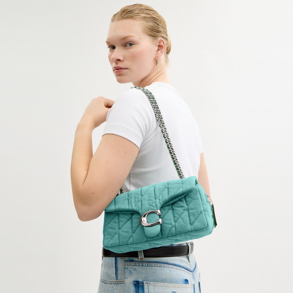 COACH®,Tabby Shoulder Bag 26 With Quilting,,Detail View