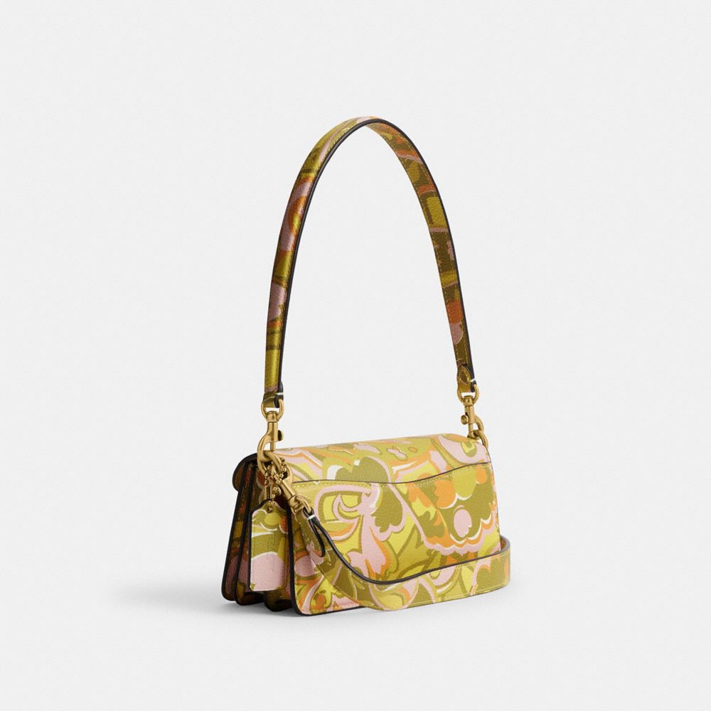 COACH®,Tabby Shoulder Bag 20 With Paisley Print,,Angle View