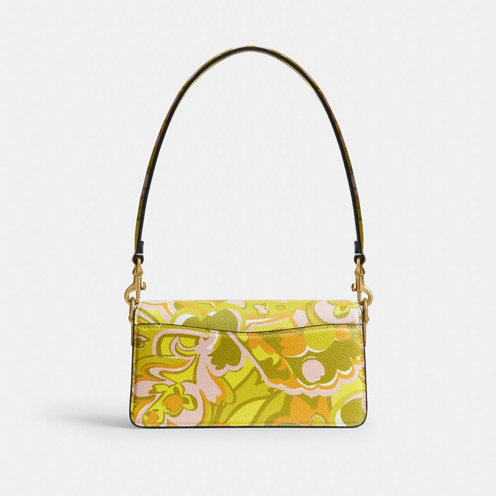 COACH®,Tabby Shoulder Bag 20 With Paisley Print,,Back View