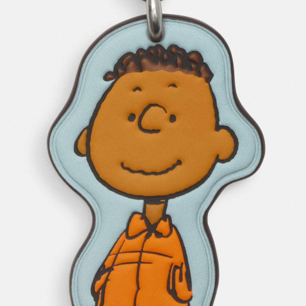 COACH®,Coach X Peanuts Franklin Bag Charm,,Closer View