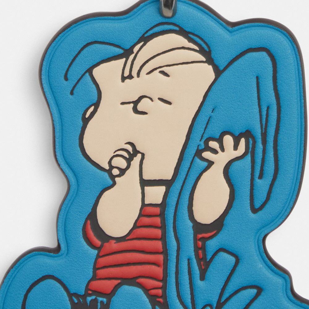 COACH®,Coach X Peanuts Linus Bag Charm,,Closer View