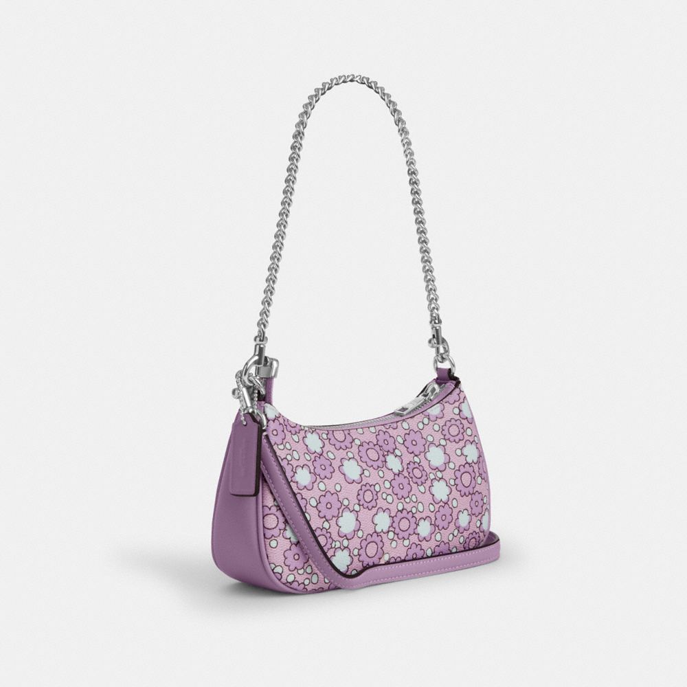 NEW★ストライプ【COACH】Teri ミニクロスボディバッグ〈2WAY〉 COACH® Outlet | Teri Mini Crossbody Bag