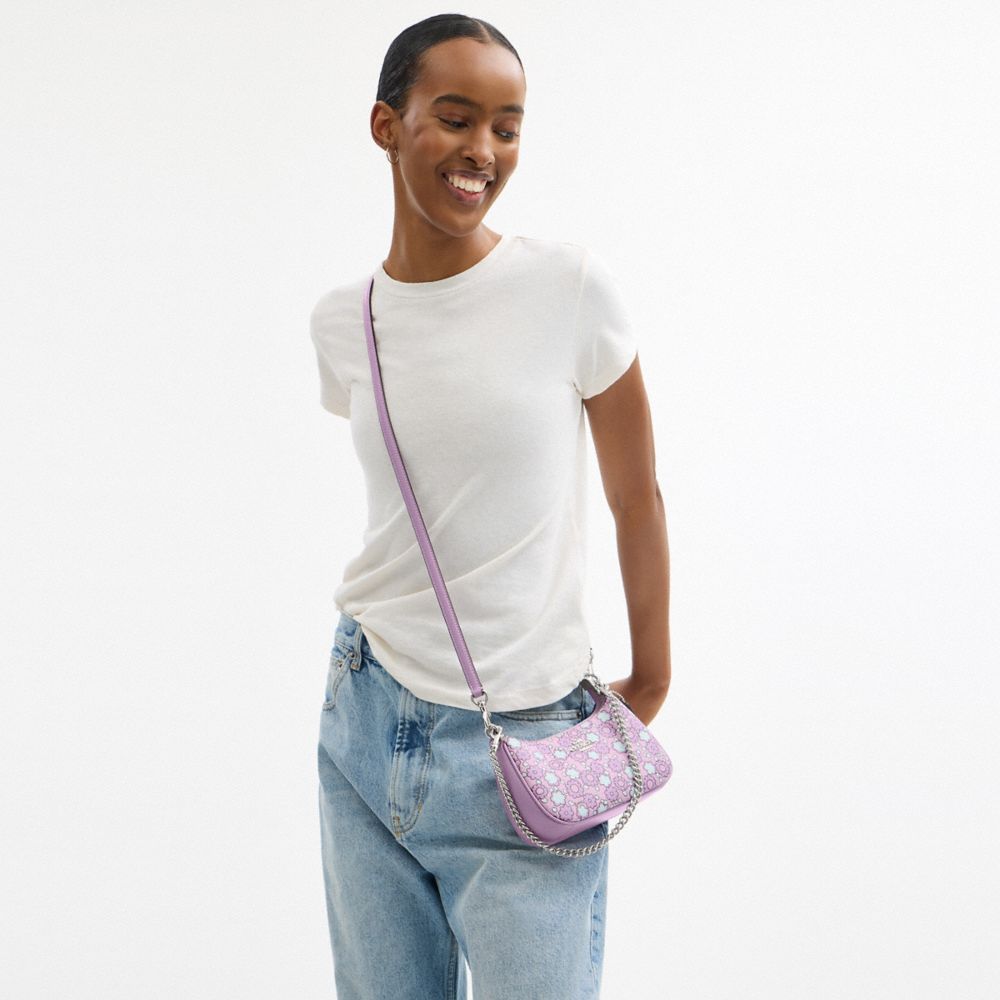 COACH®,Teri Mini Crossbody Bag With Floral Print,