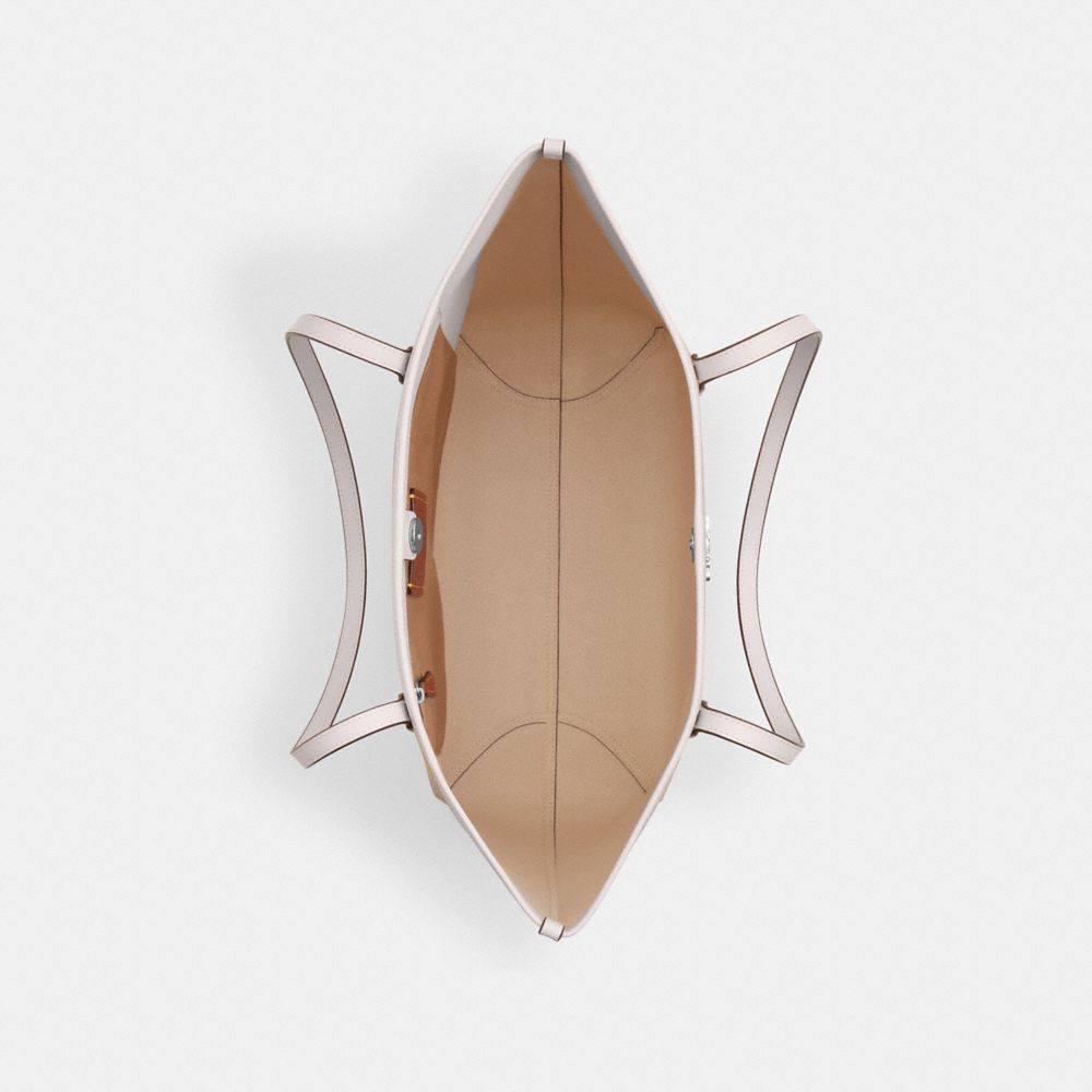 COACH®,Argent/Sable Multi,Inside View,Top View