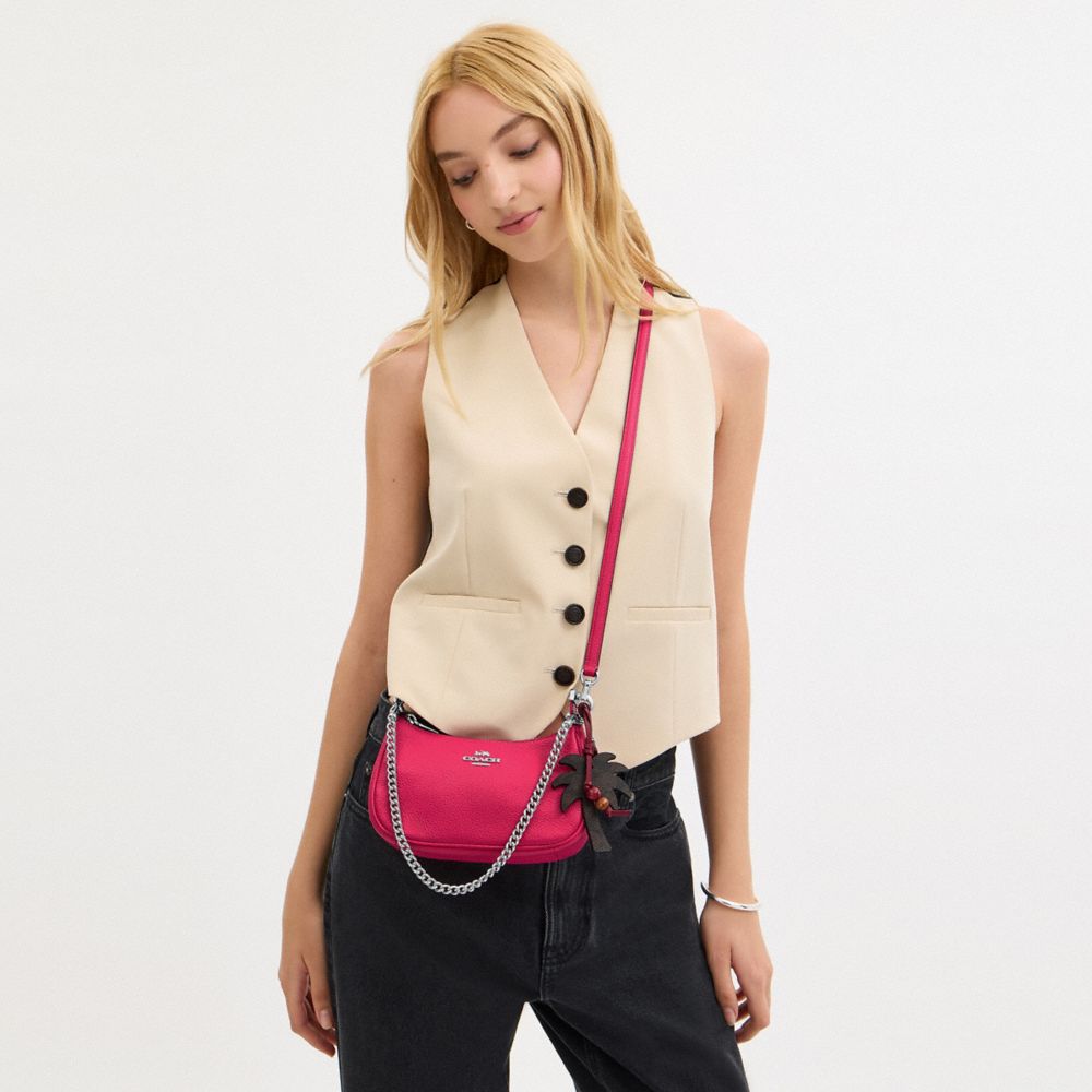 COACH®,Teri Mini Crossbody Bag With Palm Tree Charm,