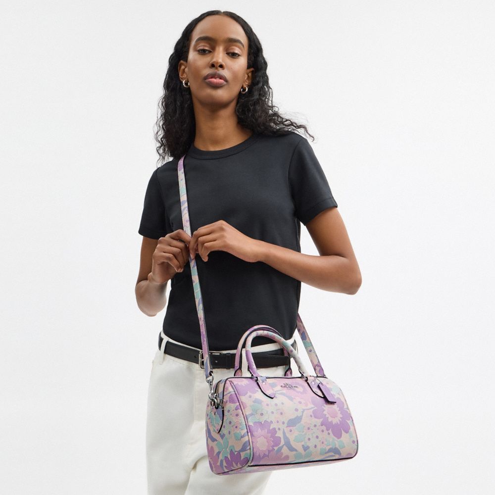 COACH®,Argent/Ivoire Multi