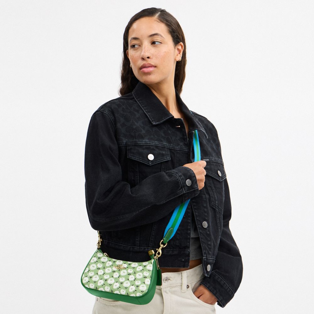 COACH®,Teri Mini Crossbody Bag With Floral Print,Multi Color