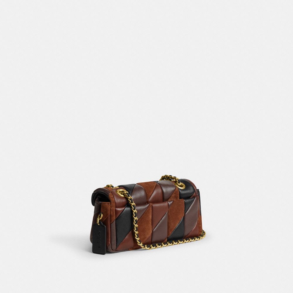 COACH®,Tabby Shoulder Bag 20 With Patchwork Quilting,,Angle View