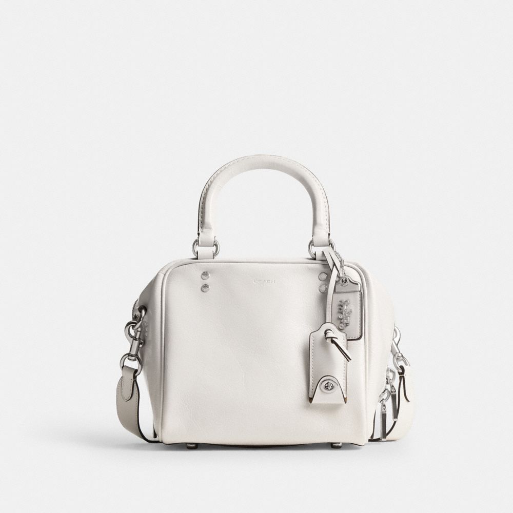 Coach Cube Rogue Tasche 20 In White