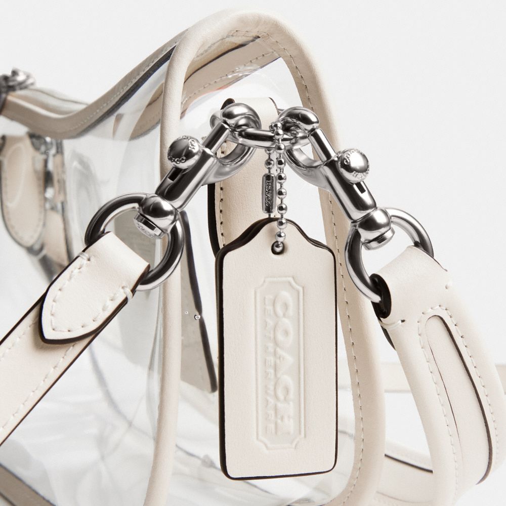 新作 クリアバッグ COACH スタジアム スウィンガー CBH13 COACH コーチ CBH13 スタジアム スウィンガー クリア バッグ