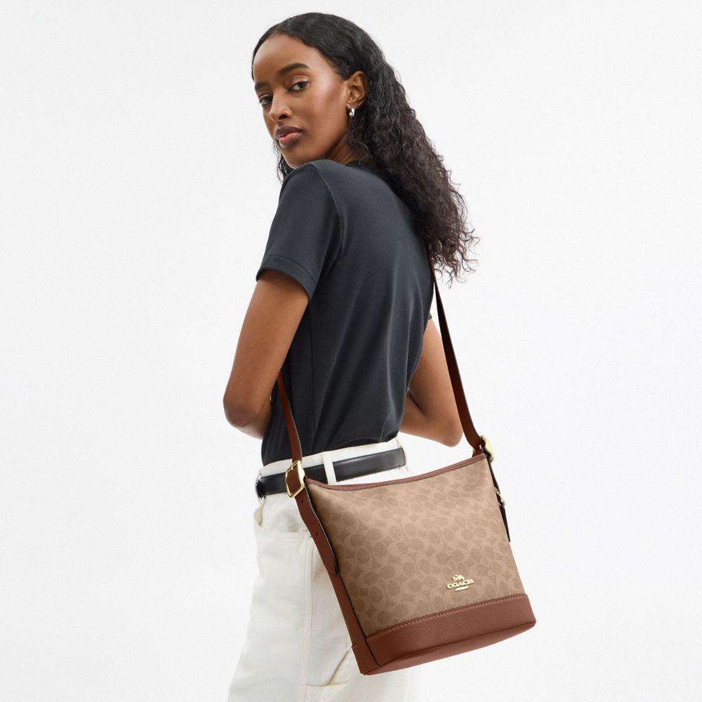 COACH®,Or/Marron Orangé/Brun