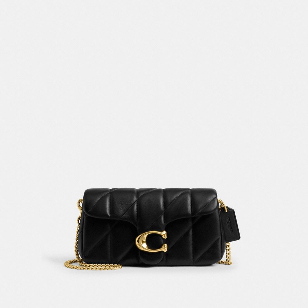 Coach Tabby Chain Crossbody Bag 19 With Quilting In Multi
