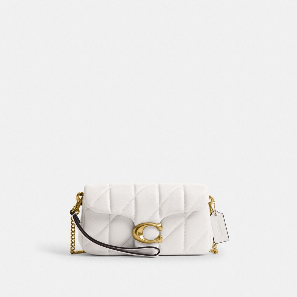 Coach Tabby Chain Crossbody Bag 19 With Quilting In Multi