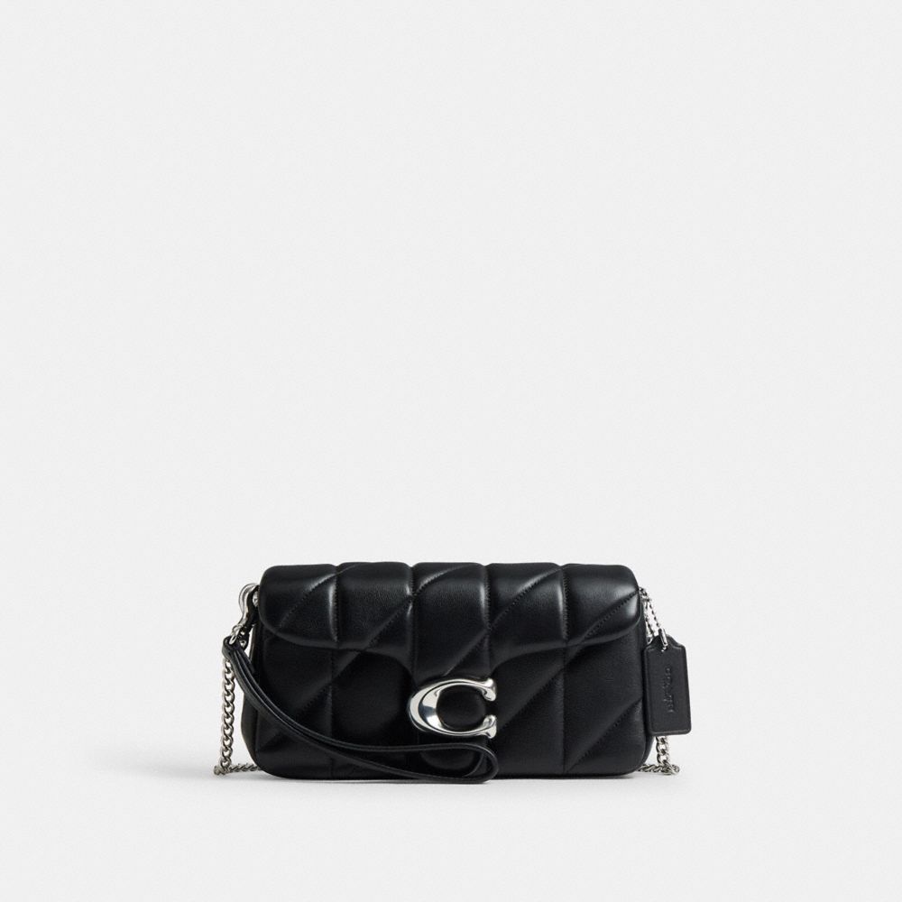 Coach Tabby Chain Crossbody Bag 19 With Quilting In Multi