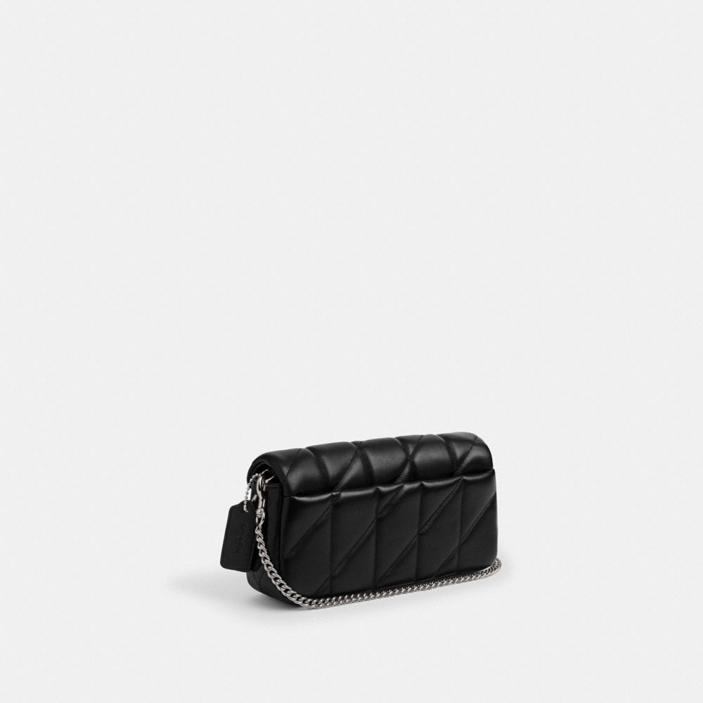 COACH®,Tabby Chain Crossbody Bag 19 With Quilting,,Angle View