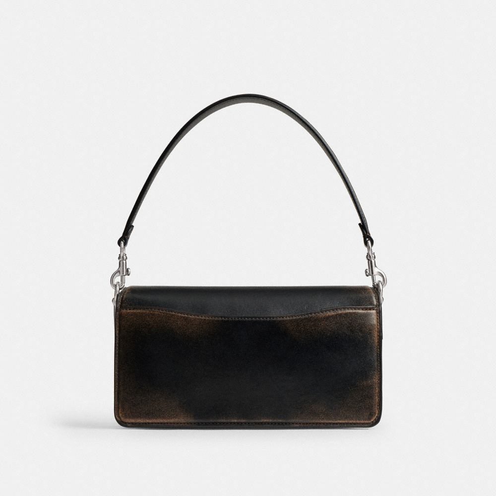 COACH®,Tabby Shoulder Bag 26 In Loved Leather,,Back View