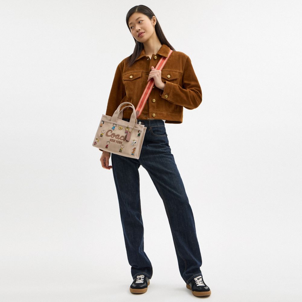 COACH®,Coach X Peanuts Cargo Tote Bag 26,
