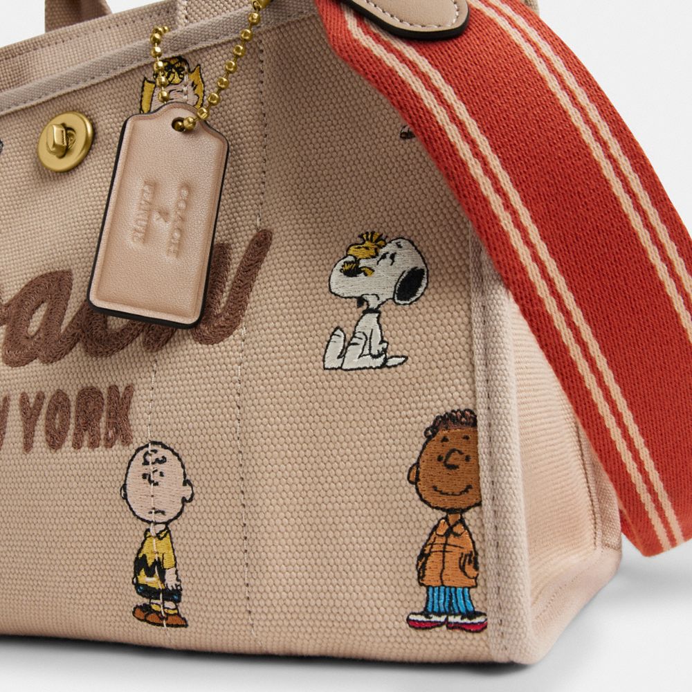 COACH®,Coach X Peanuts Cargo Tote Bag 26,,Closer View