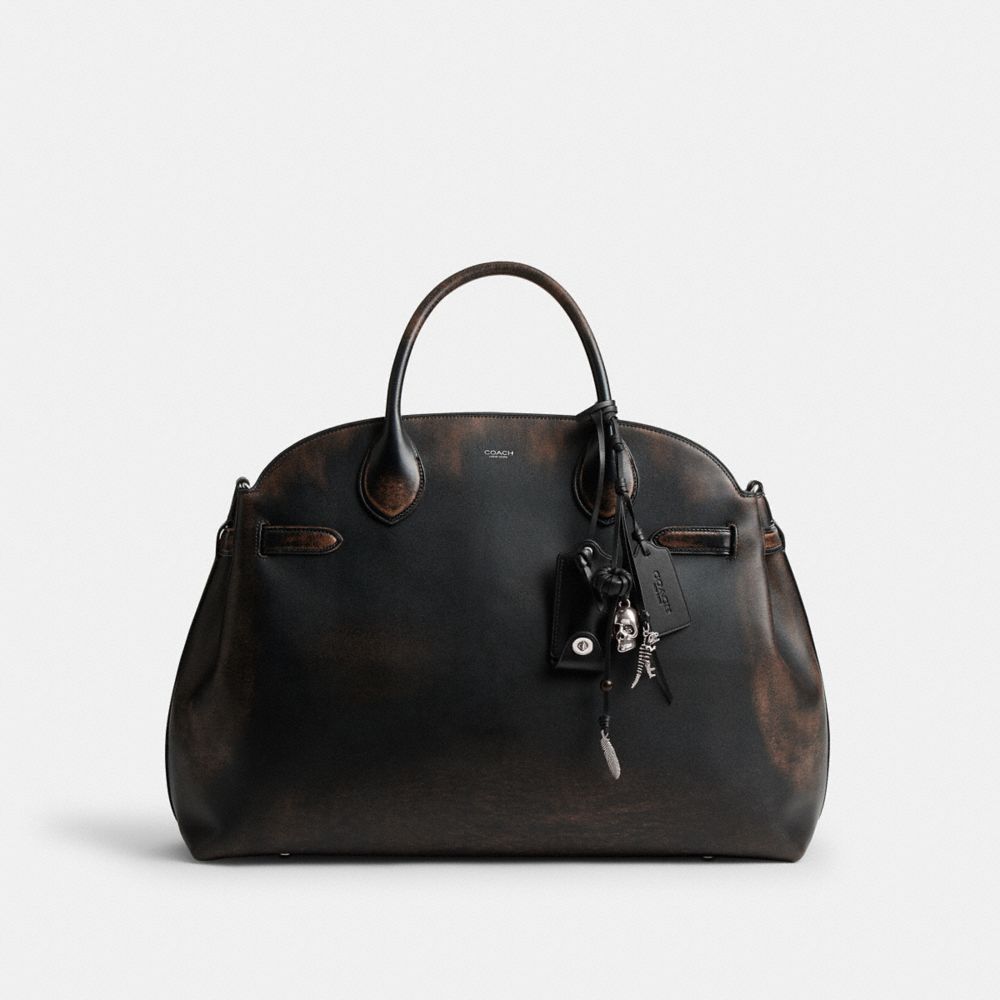 Coach Soft Empire Carryall Bag 48 In Loved Leather
