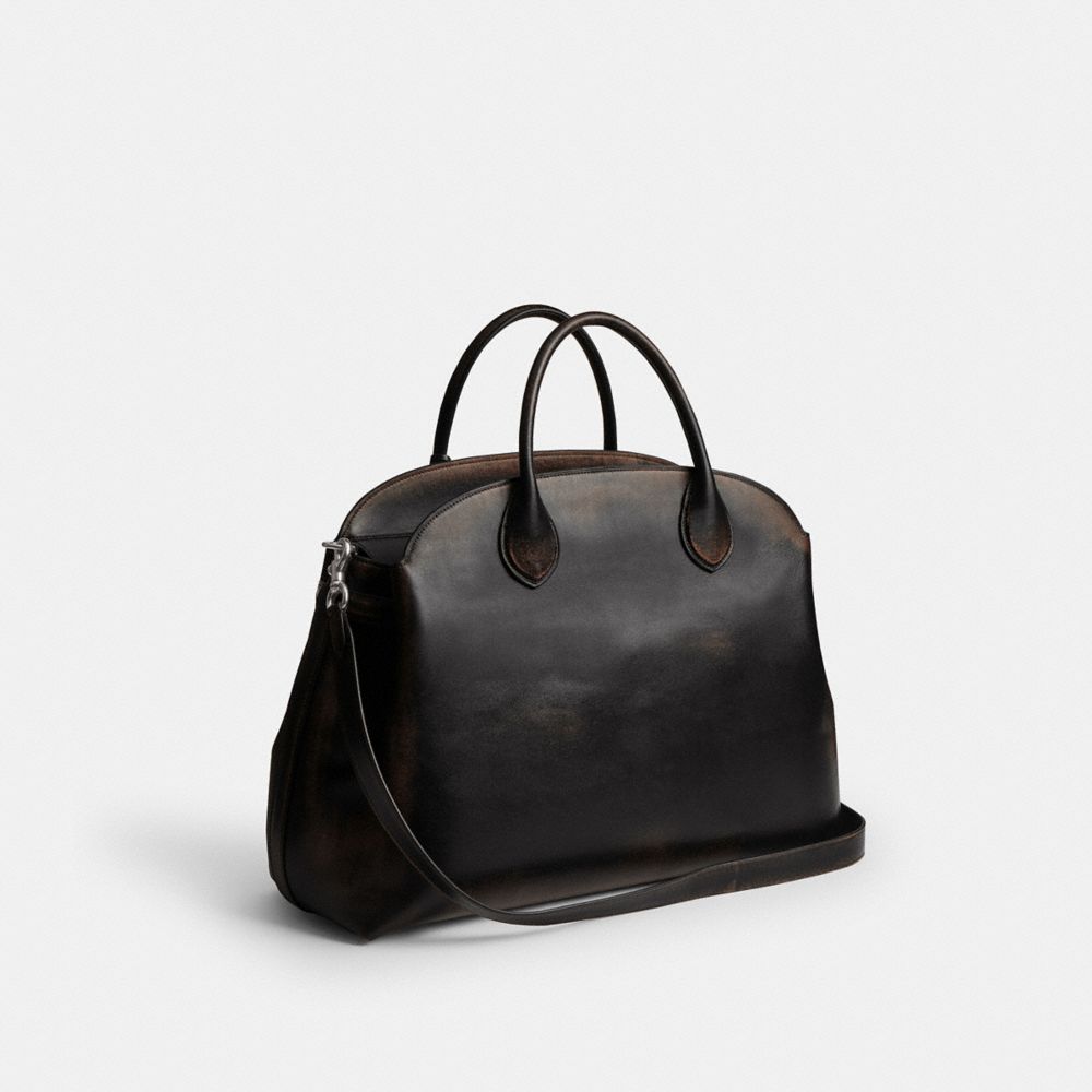 COACH®,Soft Empire Carryall Bag 48 In Loved Leather,,Angle View