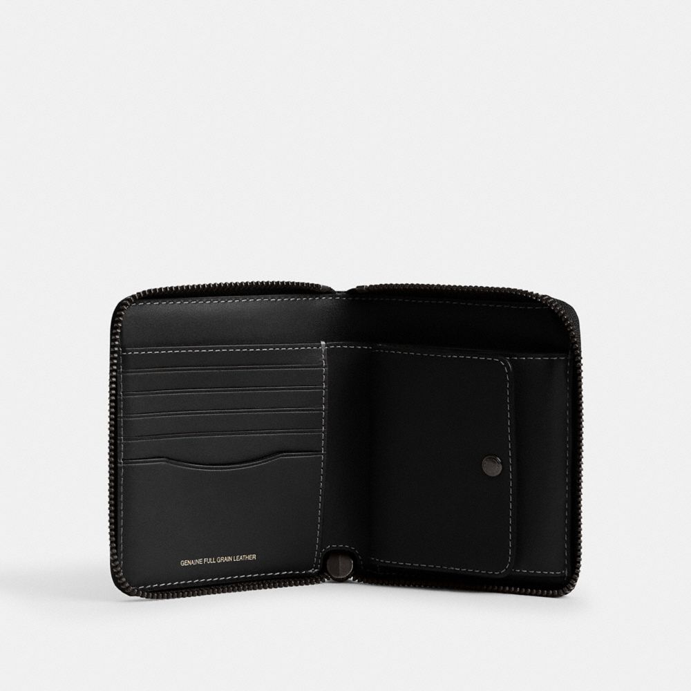 COACH®,ジップ アラウンド コイン ウォレット,ミニ財布(二つ/三つ折り),ﾌﾞﾗｯｸ