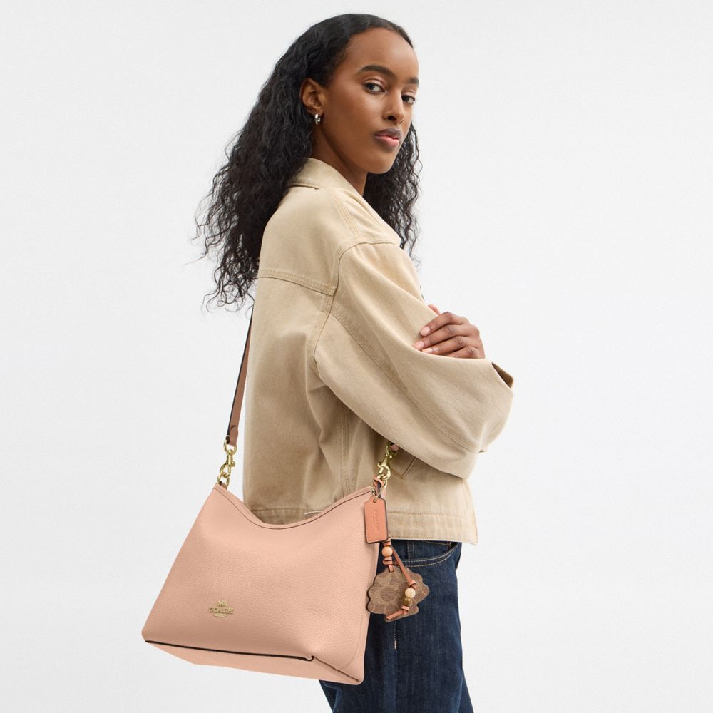 COACH®,Laurel Shoulder Bag With Shell Charm,