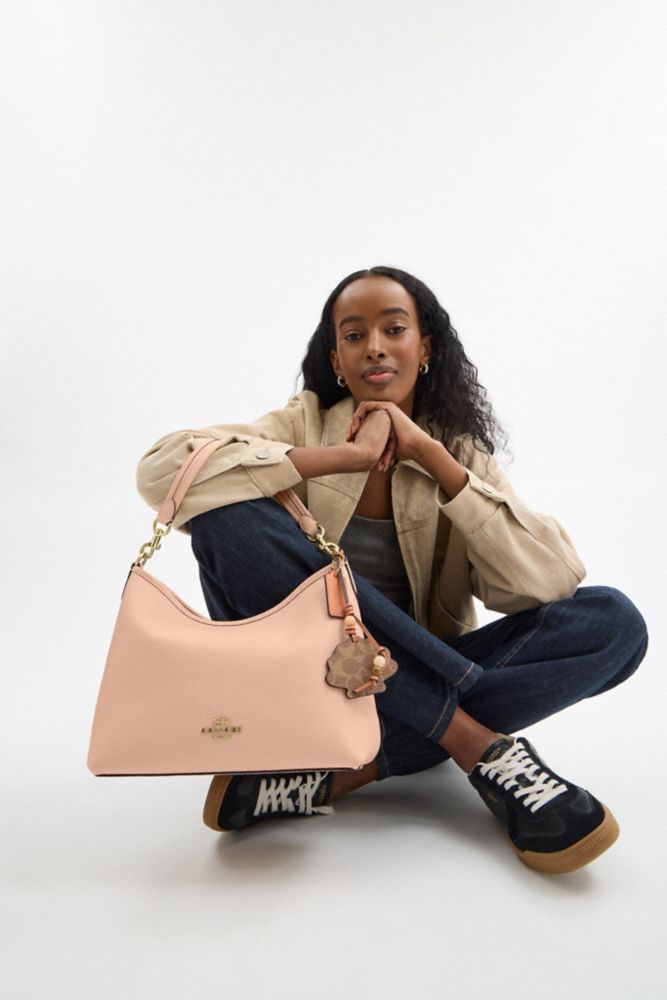 COACH®,Laurel Shoulder Bag With Shell Charm,