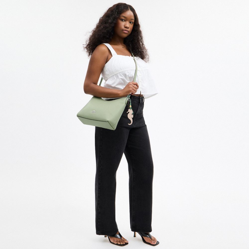 COACH®,Laurel Shoulder Bag With Seahorse Charm,