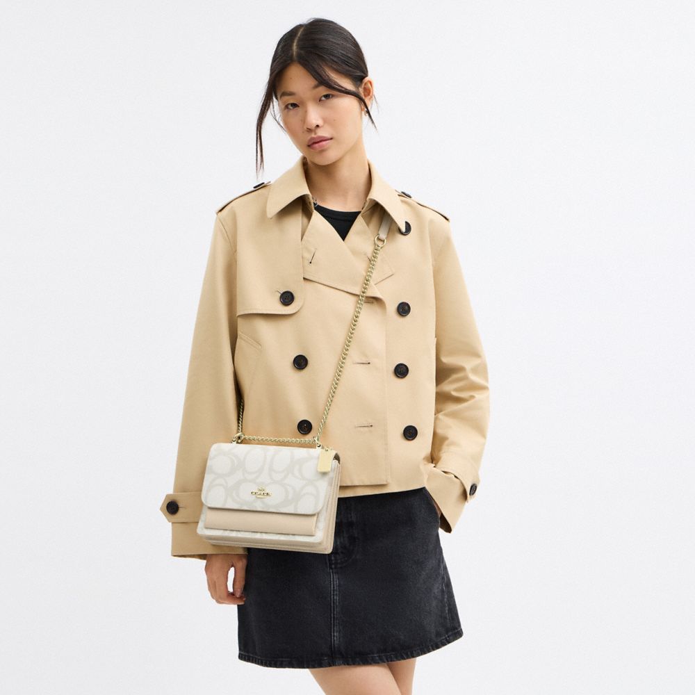 COACH®,Klare Crossbody Bag In Sketch Signature Canvas,
