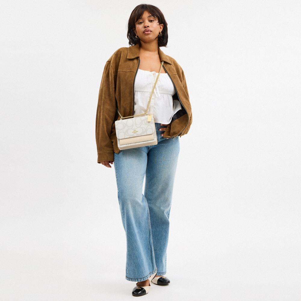 COACH®,Klare Crossbody Bag In Sketch Signature Canvas,