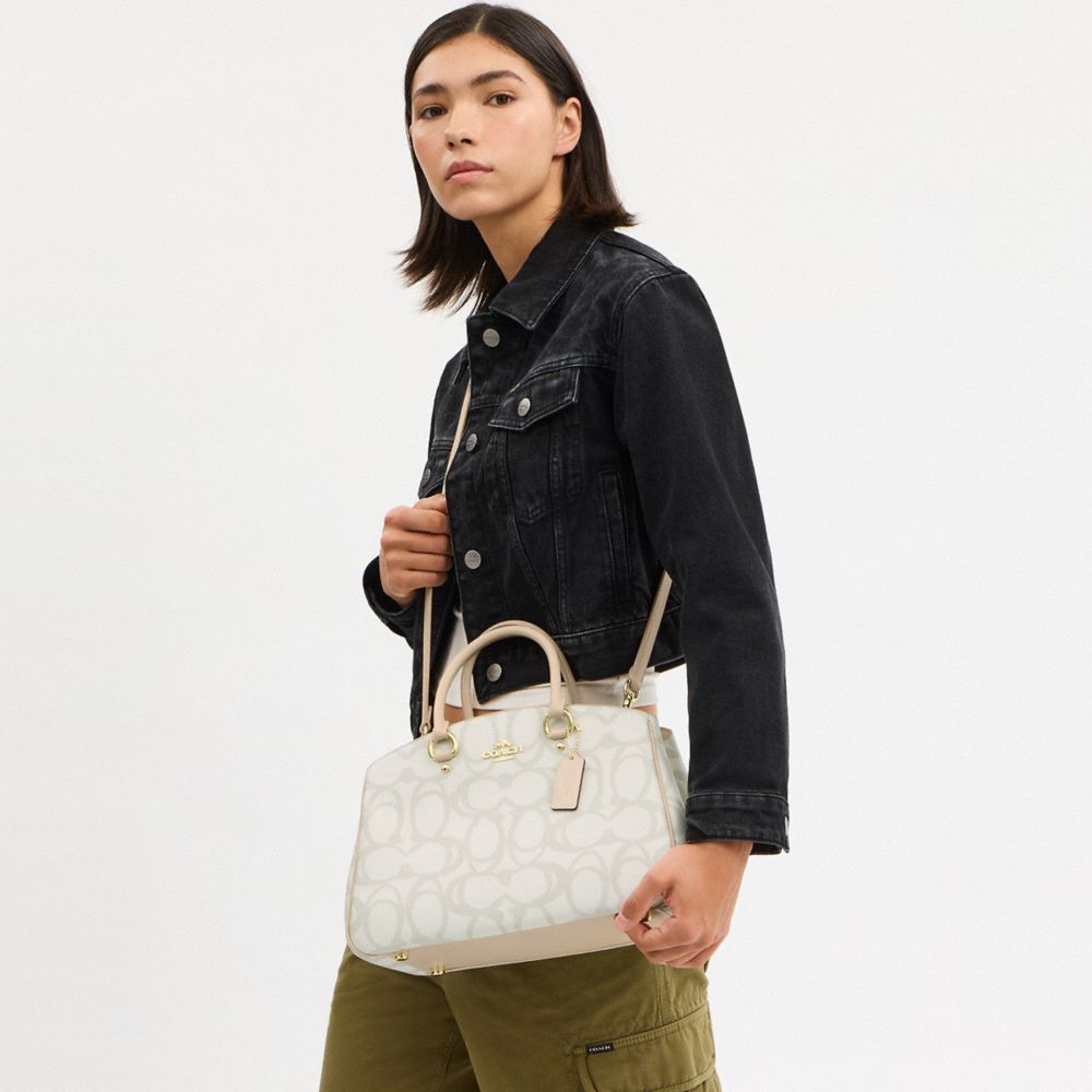 COACH®,Savannah Carryall Bag In Sketch Signature Canvas,