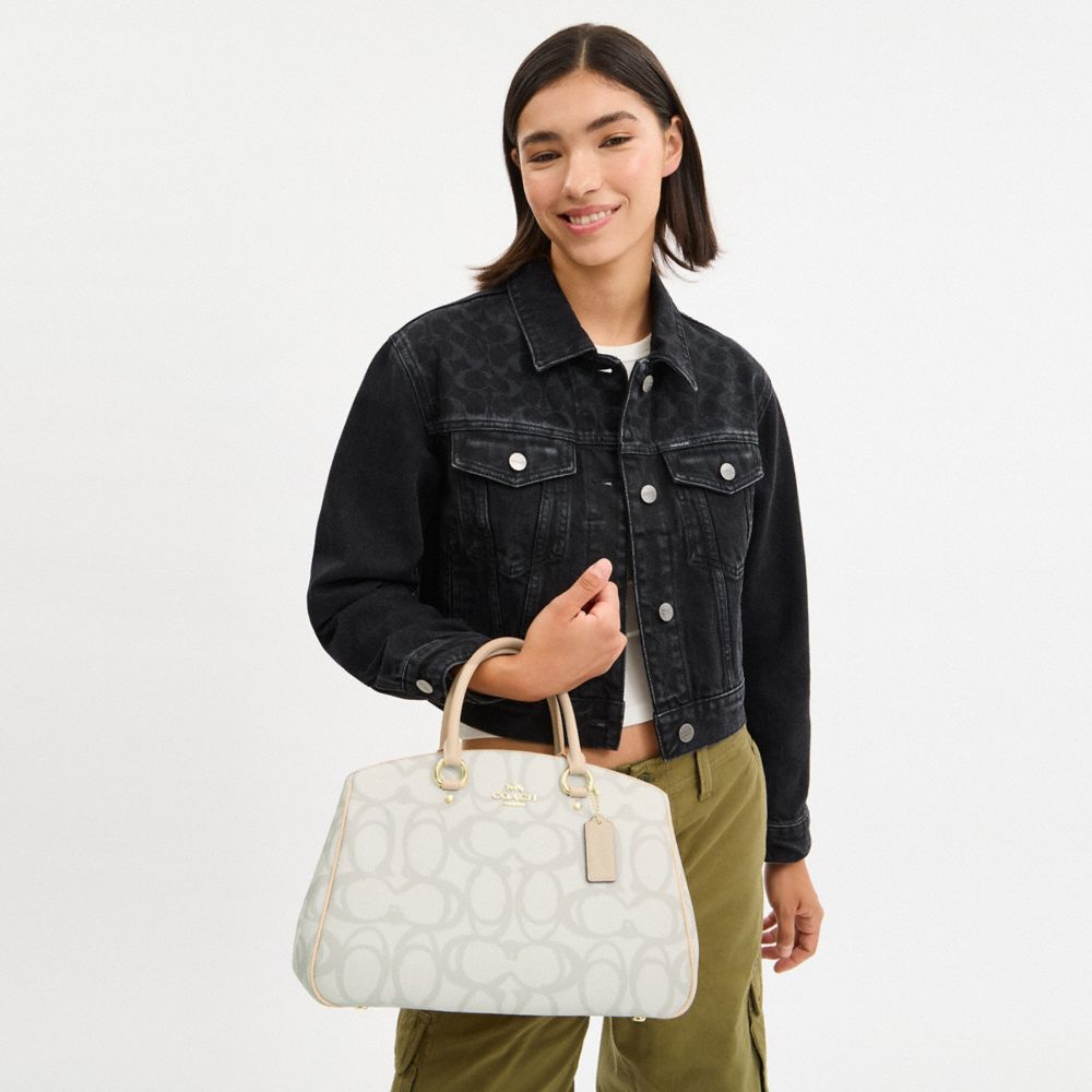 COACH®,Savannah Carryall Bag In Sketch Signature Canvas,,Detail View