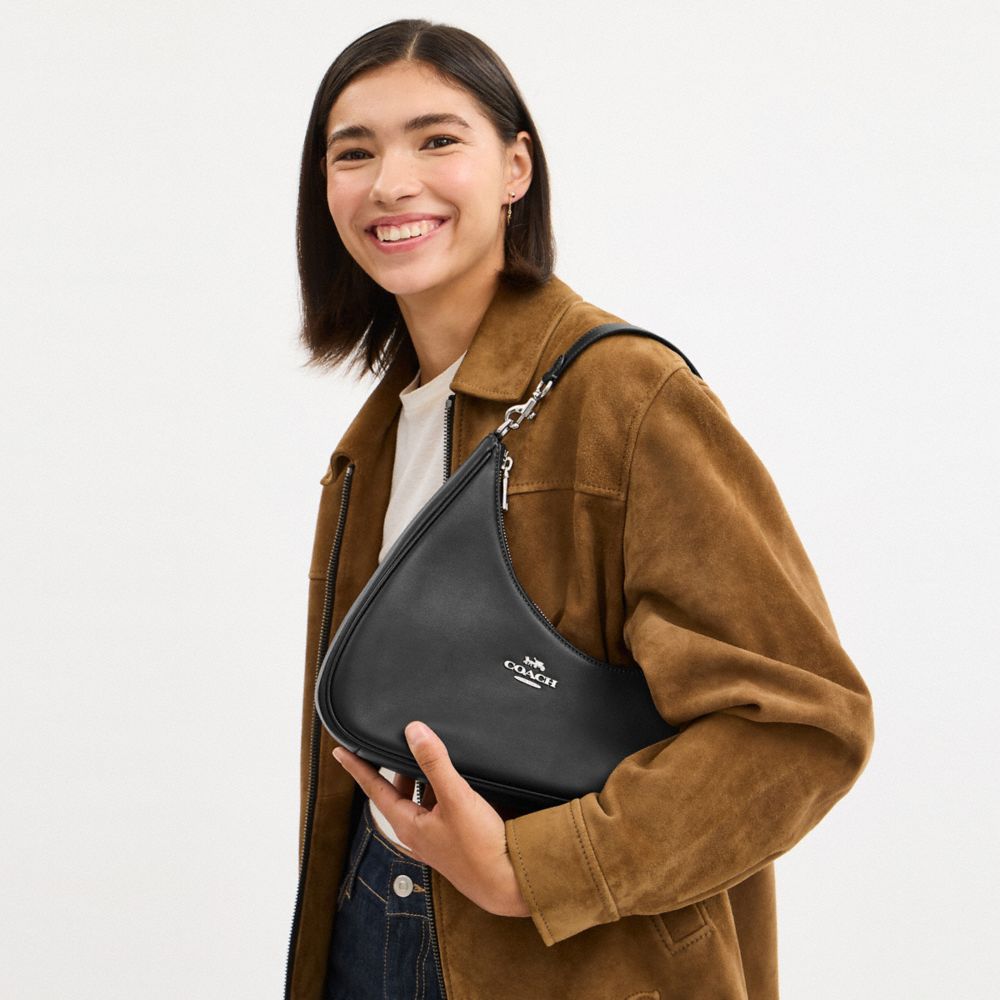 COACH®,Twisted Teri Shoulder Bag,,Detail View