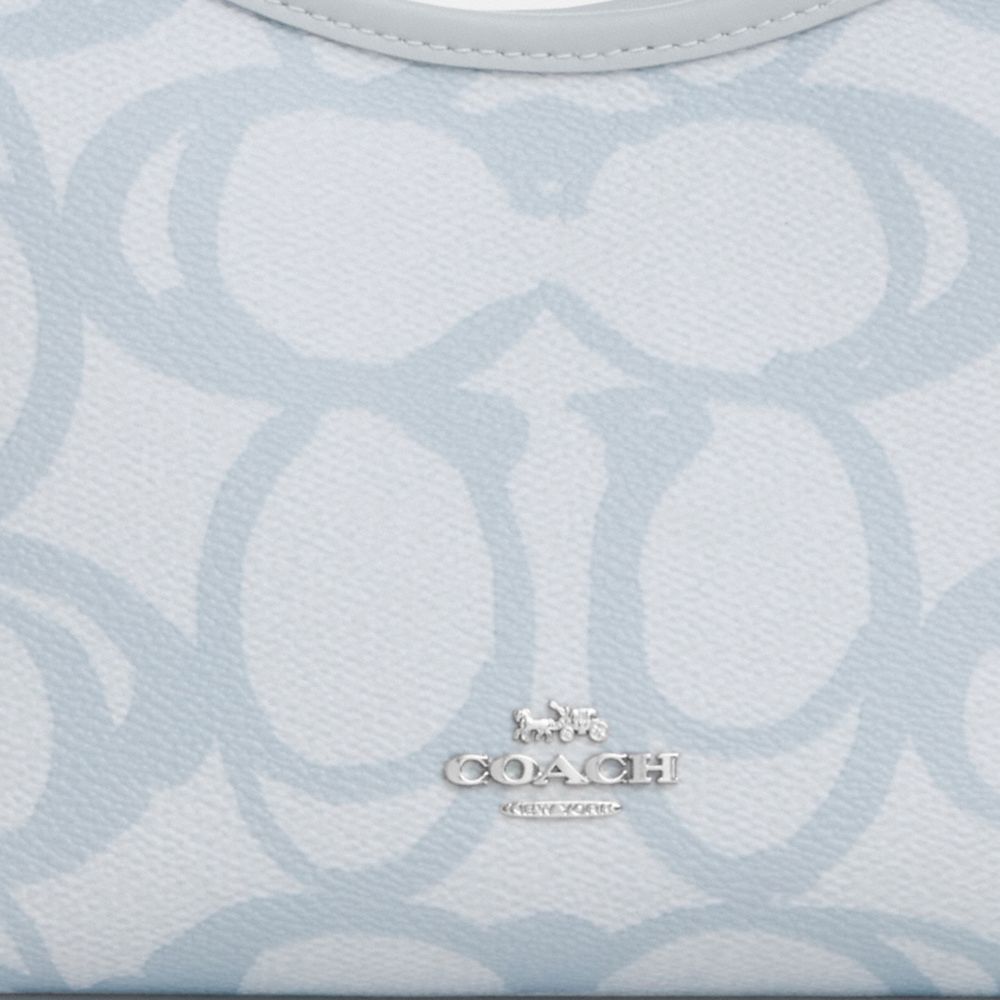 COACH®,Laurel Small Shoulder Bag In Sketch Signature Canvas,,Closer View