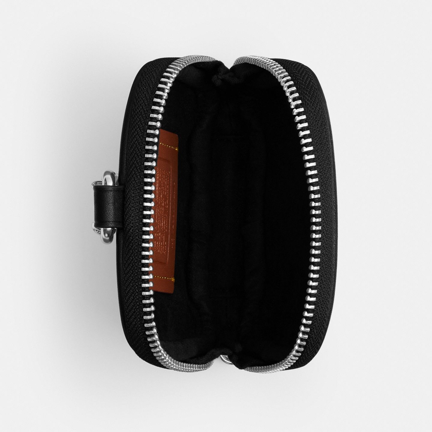 Мужская сумка Coach Clip On Pouch, цвет: Чёрный — фото 2