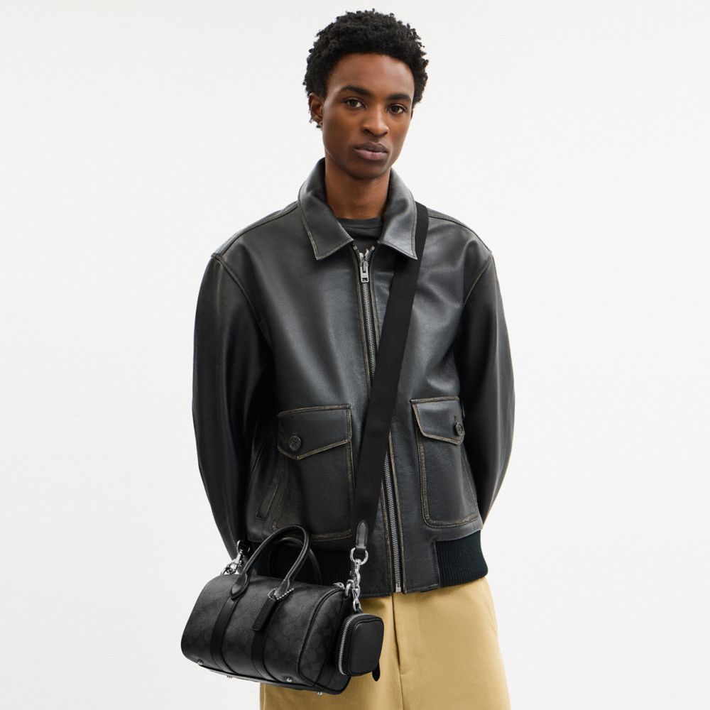 Мужские сумки Coach Clip On Pouch — фото 4