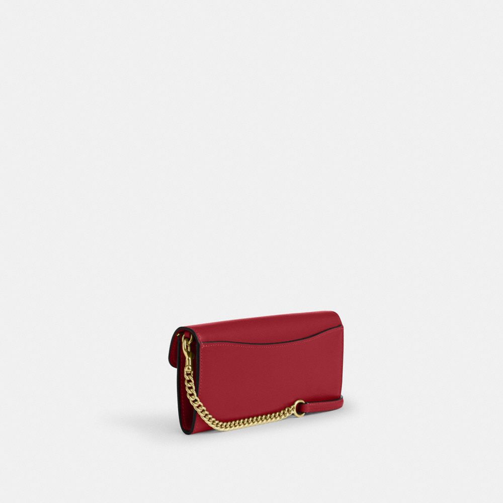 COACH®,Klare Wallet With Chain,,Angle View