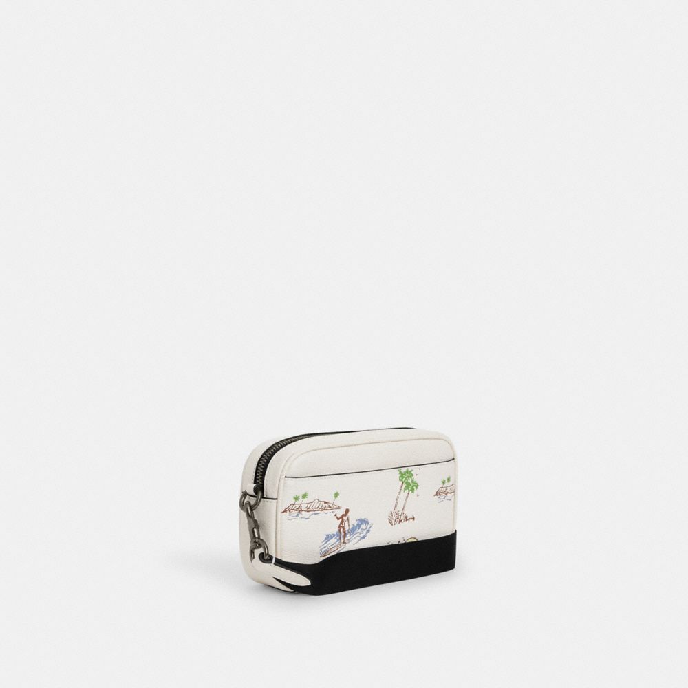 COACH®,Jayden Crossbody Bag With Surf Print,,Angle View
