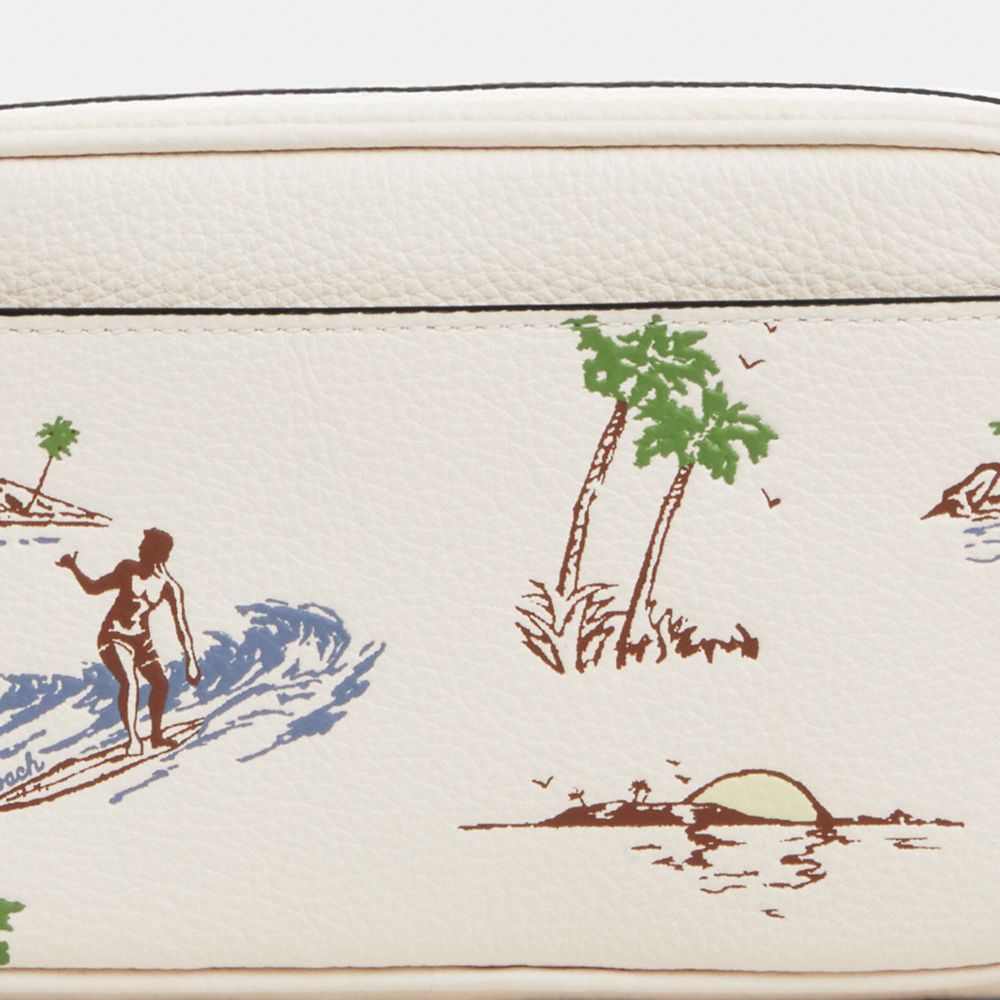 COACH®,Jayden Crossbody Bag With Surf Print,,Closer View