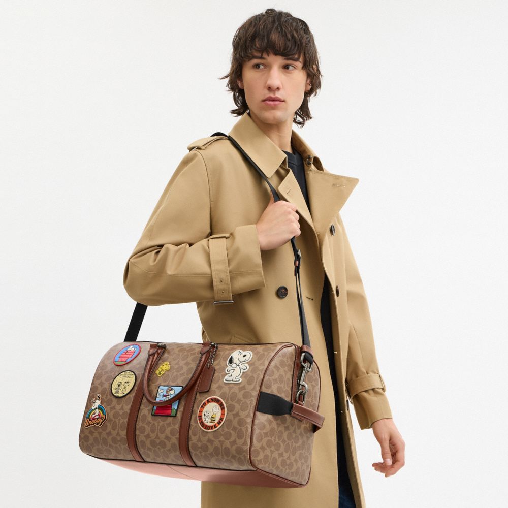 【COACH X PEANUTS】ベンチュラー バッグ・シグネチャー キャンバス・パッチ 5