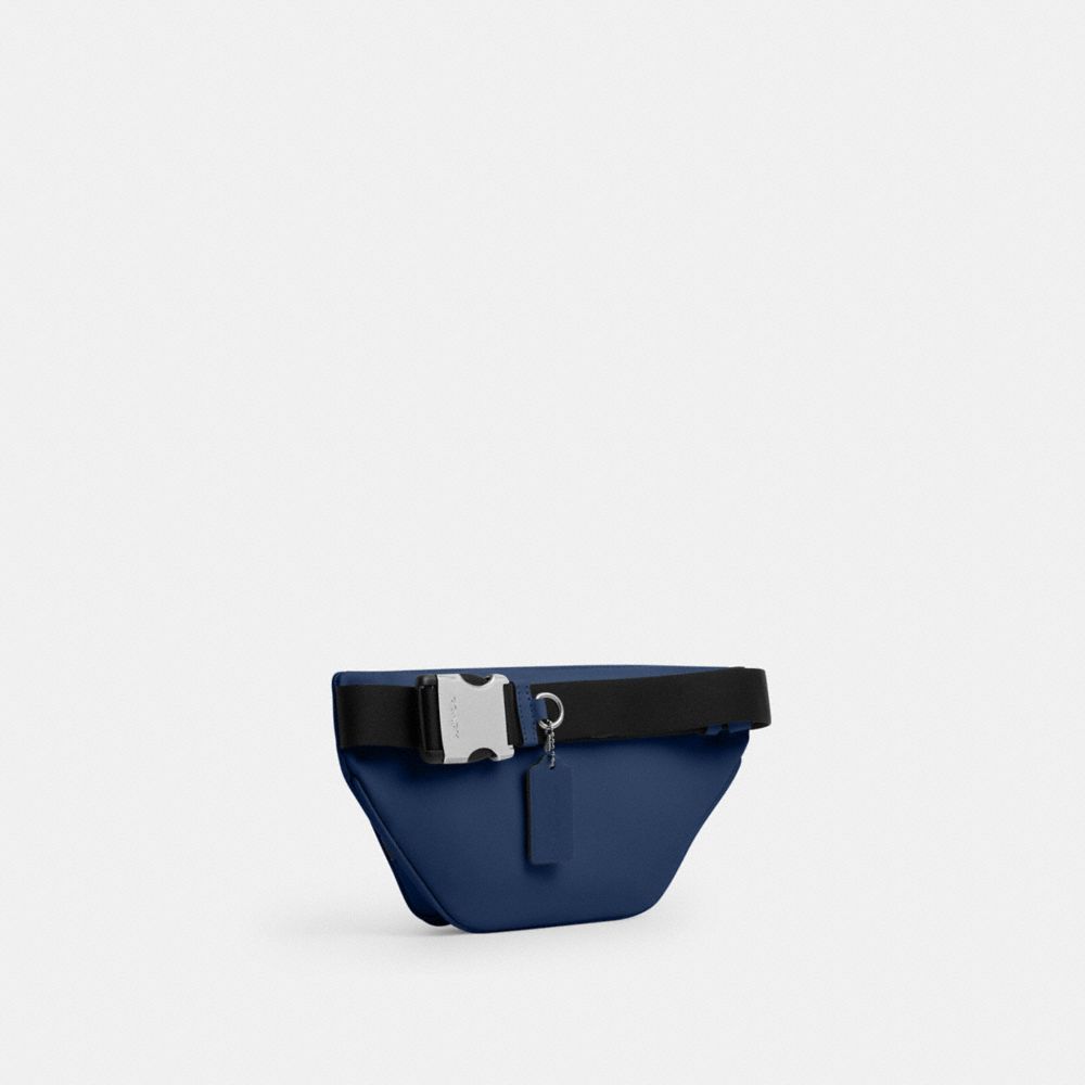COACH®,Argent/Bleu Profond,Angle View