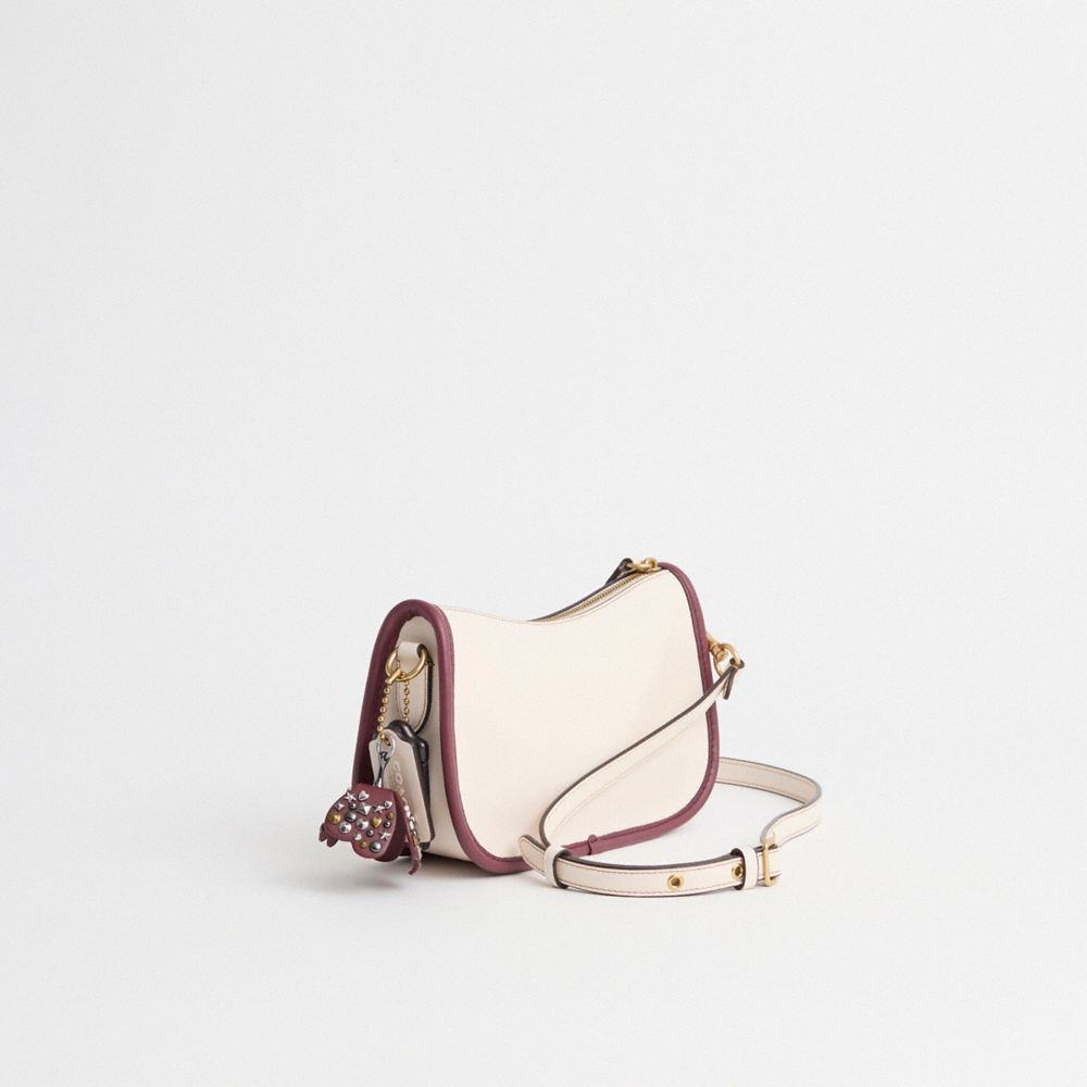 COACH®,Upcrafted Swinger Bag,,Angle View