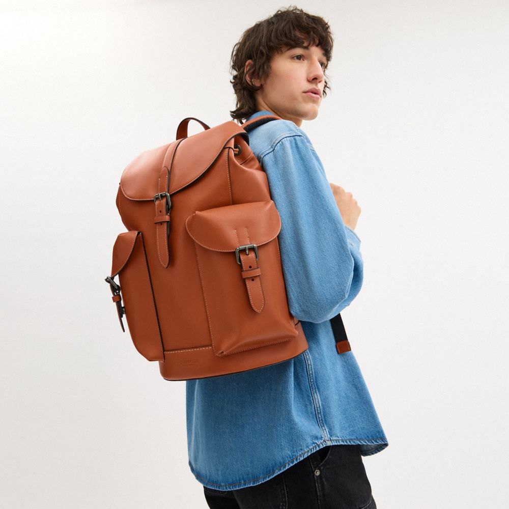 COACH®,Warner Backpack,,Detail View
