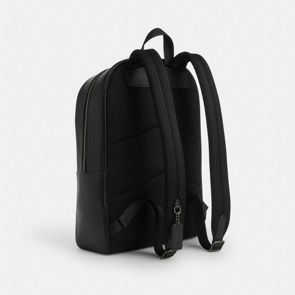 COACH®,Owen Backpack In Signature Canvas,,Angle View
