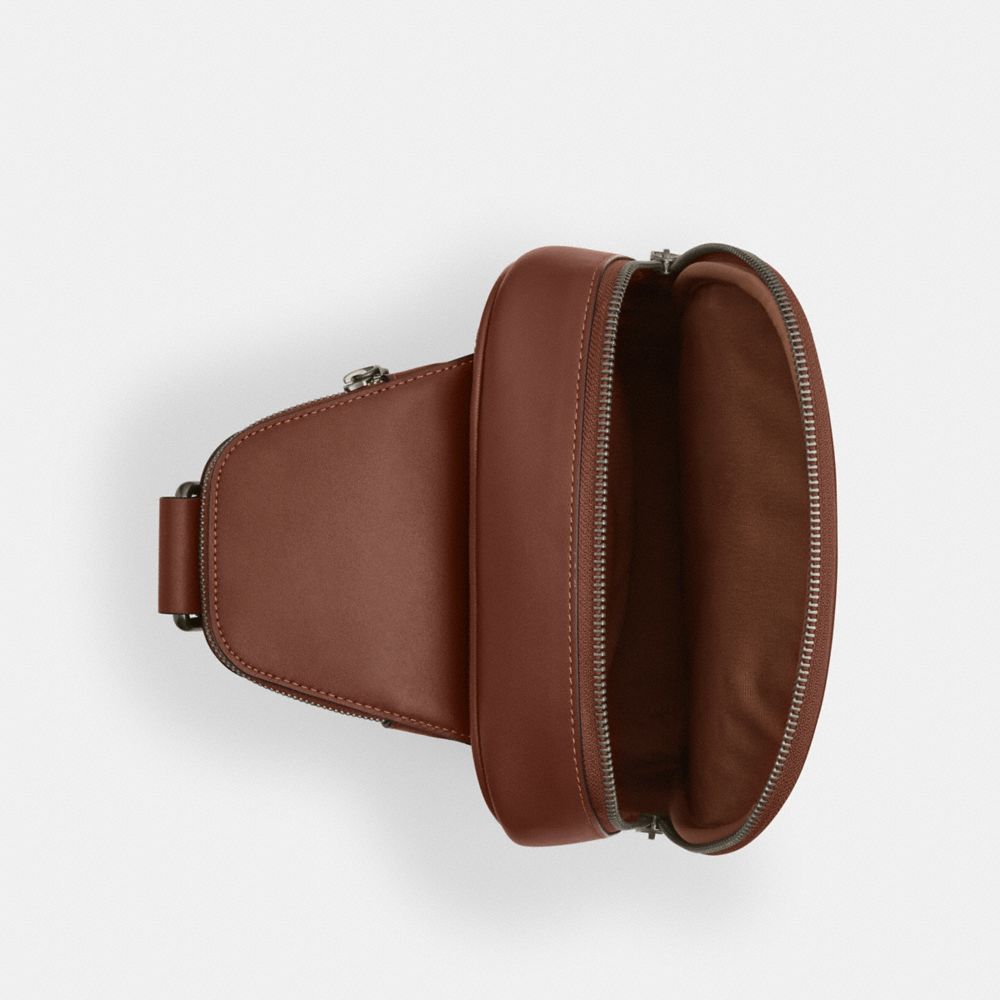 COACH®,Ethan Pack In Signature Canvas,,Inside View,Top View