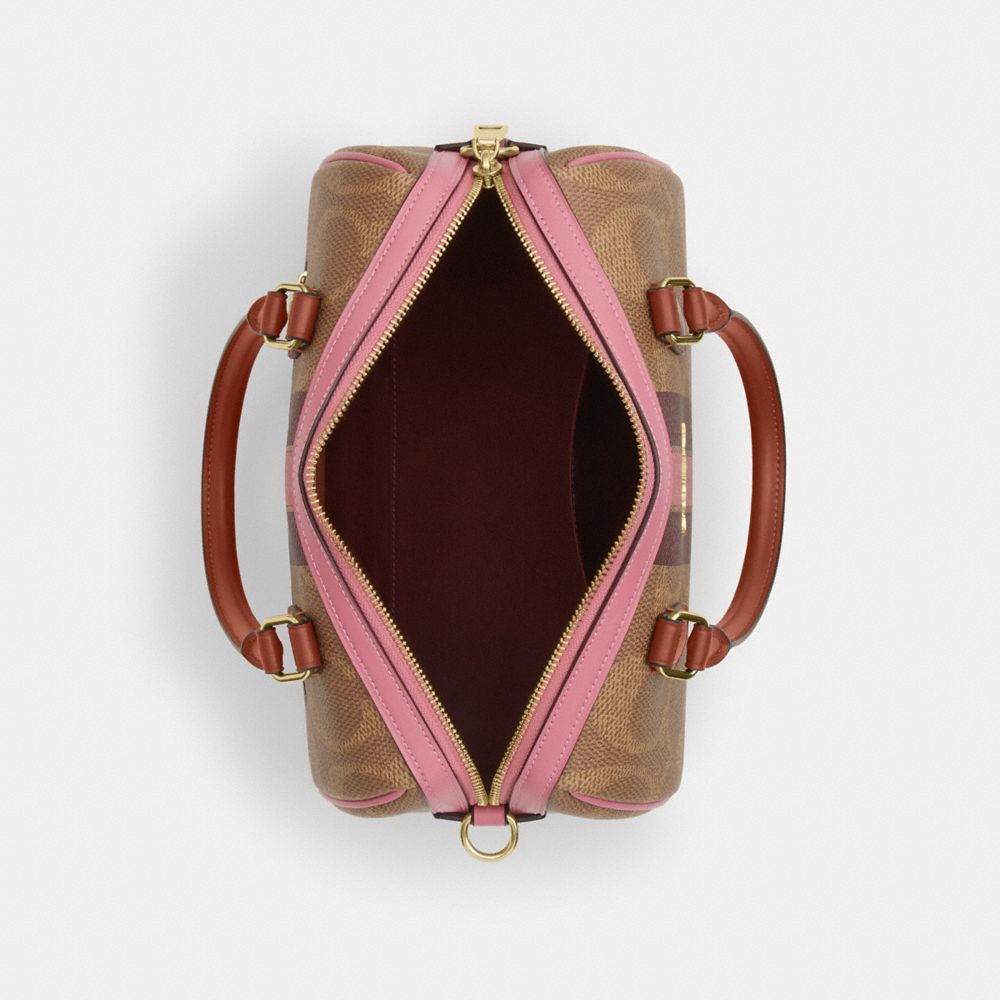 COACH®,Or/Bronzé Multi,Inside View,Top View