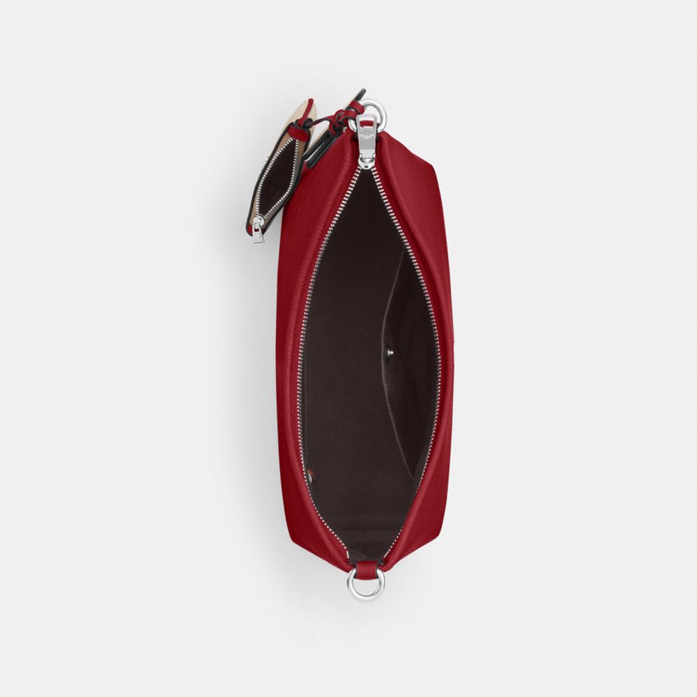COACH®,Laurel Shoulder Bag With Mirror Charm And Pouch,,Inside View,Top View