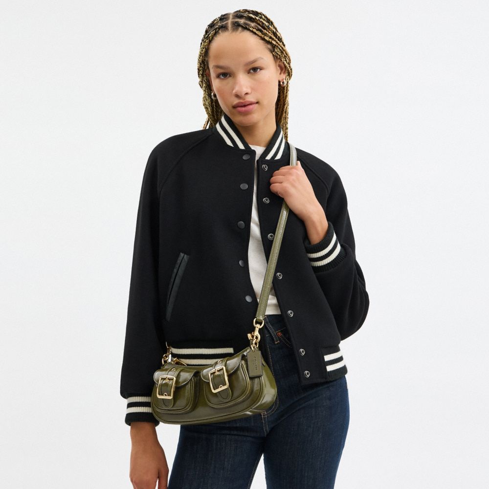 Oro/Verde oliva,vista dettagliata