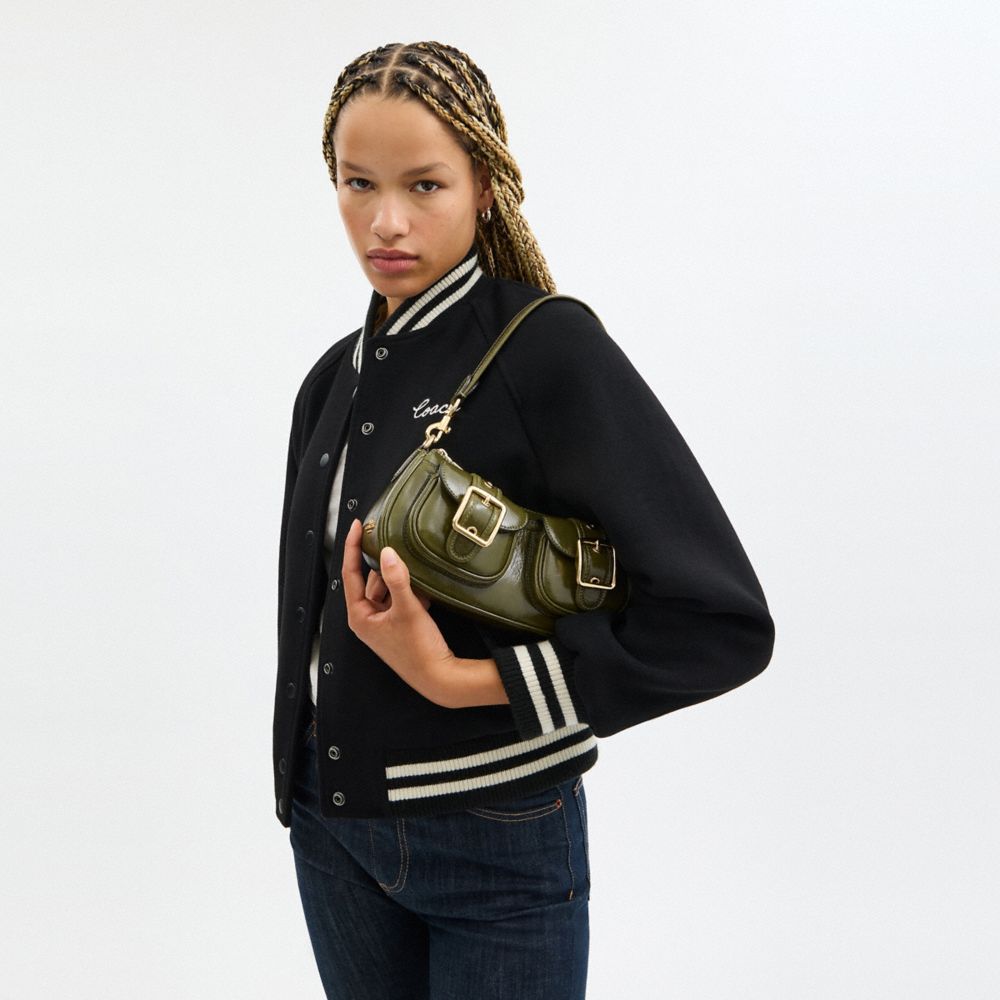 Oro/Verde oliva,vista dettagliata