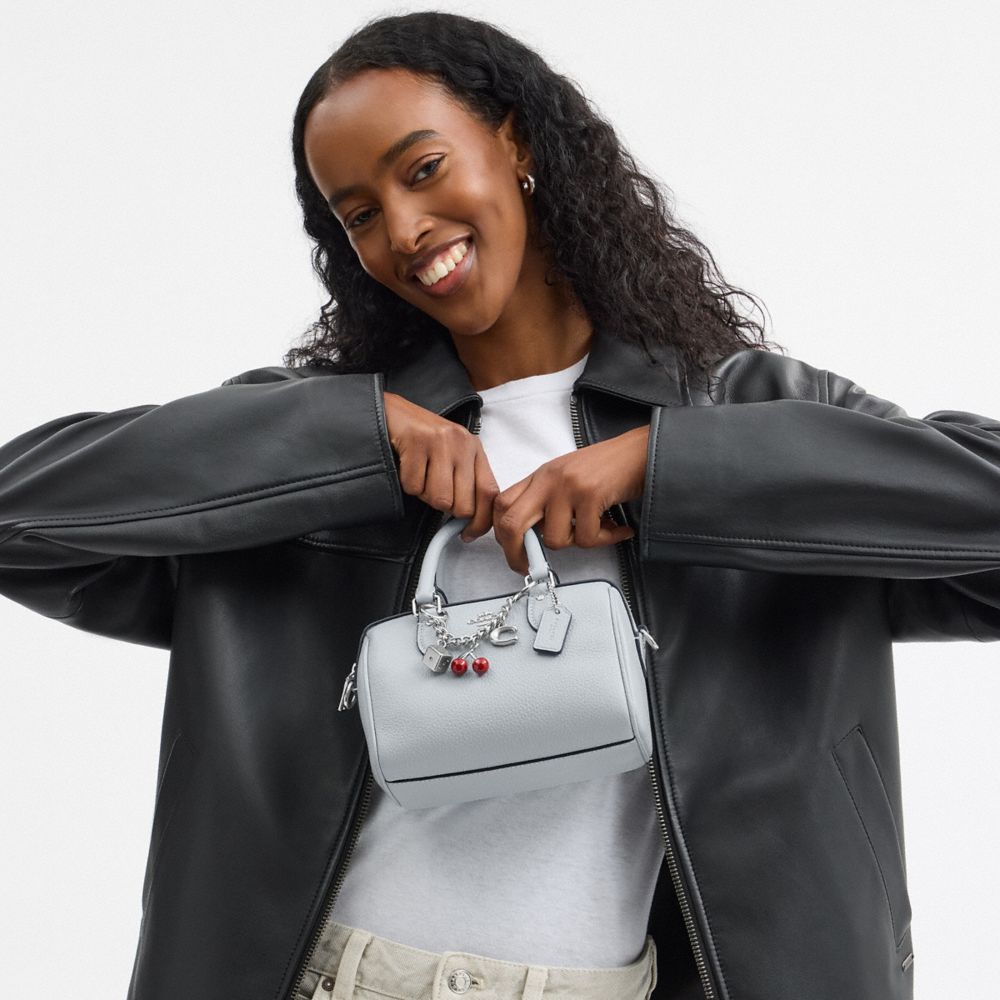 COACH®,Mini Rowan Crossbody Bag With Charms,,Detail View